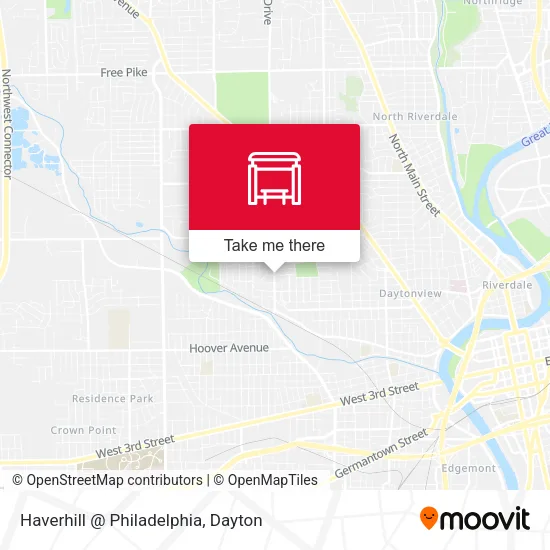 Haverhill @ Philadelphia map
