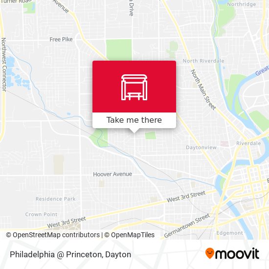 Philadelphia @ Princeton map