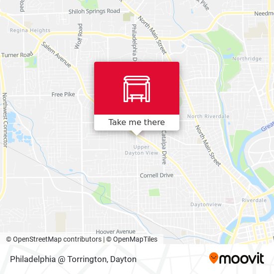 Mapa de Philadelphia @ Torrington