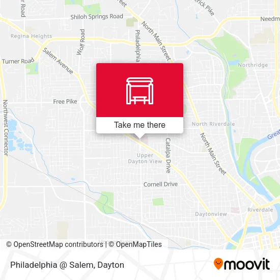 Mapa de Philadelphia @ Salem
