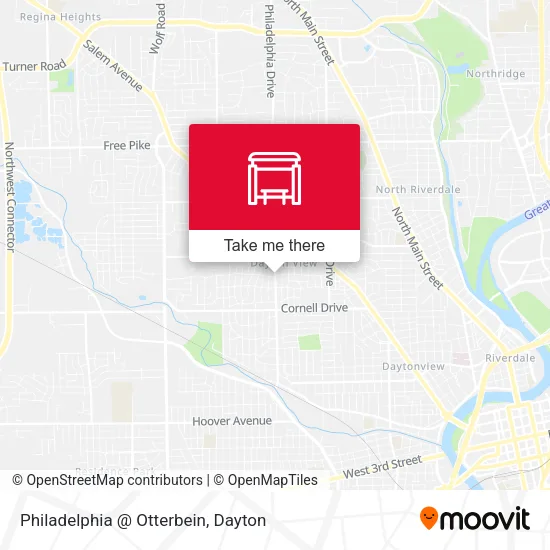 Mapa de Philadelphia @ Otterbein