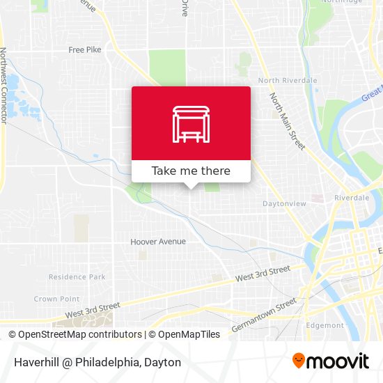 Haverhill @ Philadelphia map