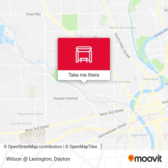 Wilson @ Lexington map
