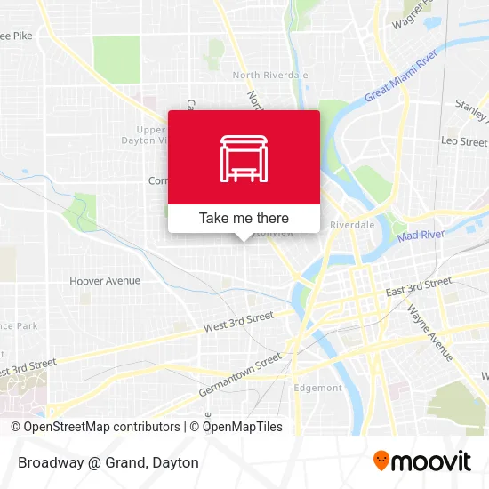 Mapa de Broadway @ Grand