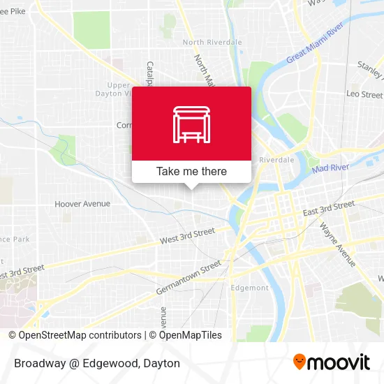 Mapa de Broadway @ Edgewood