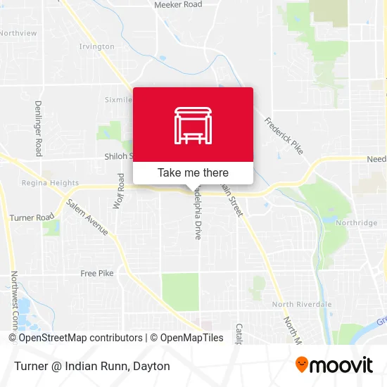 Turner @ Indian Runn map