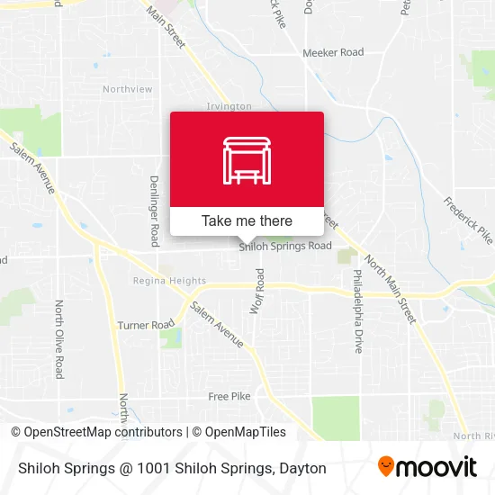 Mapa de Shiloh Springs @ 1001 Shiloh Springs