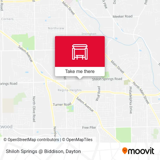 Mapa de Shiloh Springs @ Biddison