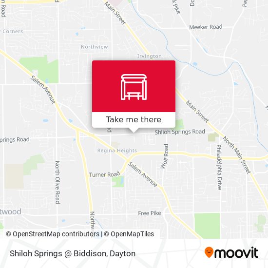 Shiloh Springs @ Biddison map