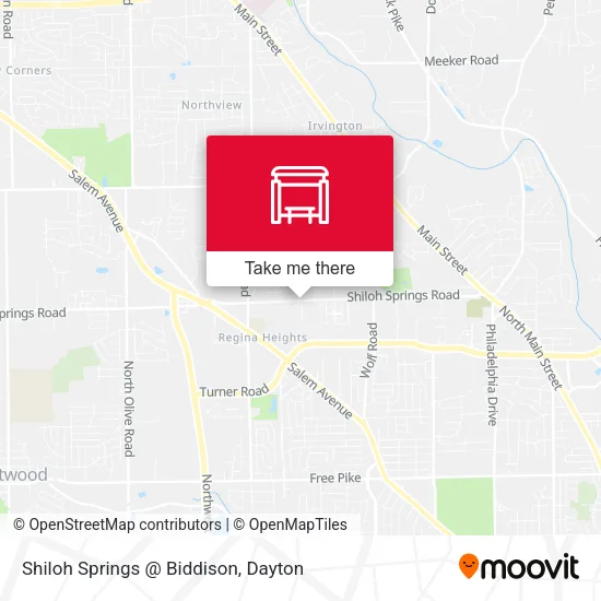 Shiloh Springs @ Biddison map