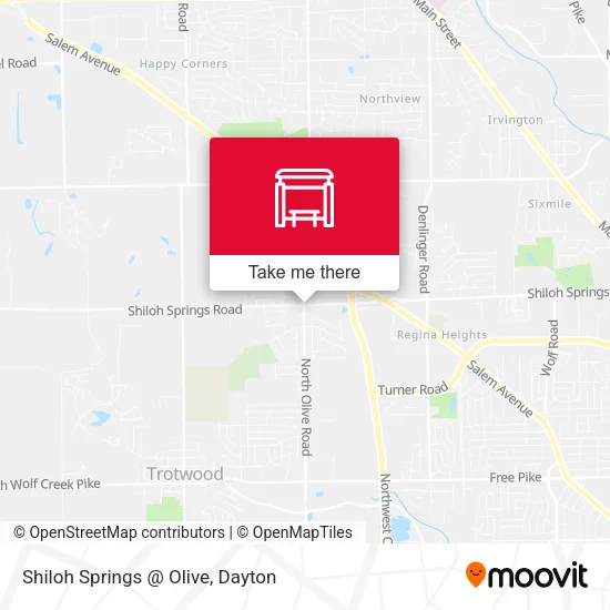 Mapa de Shiloh Springs @ Olive