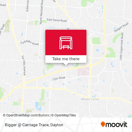 Bigger @ Carriage Trace map