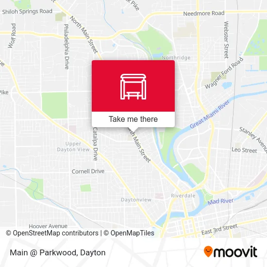 Mapa de Main @ Parkwood