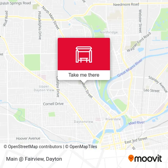 Mapa de Main @ Fairview