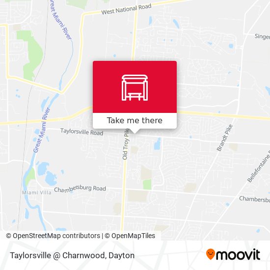 Mapa de Taylorsville @ Charnwood
