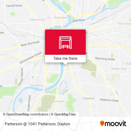 Mapa de Patterson @ 1041 Patterson