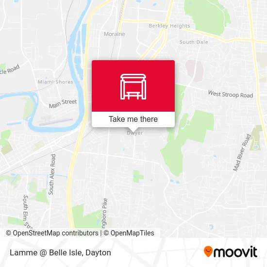 Lamme @ Belle Isle map