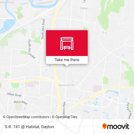 S.R. 741 @ Habitat map