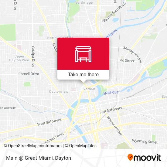 Mapa de Main @ Great Miami
