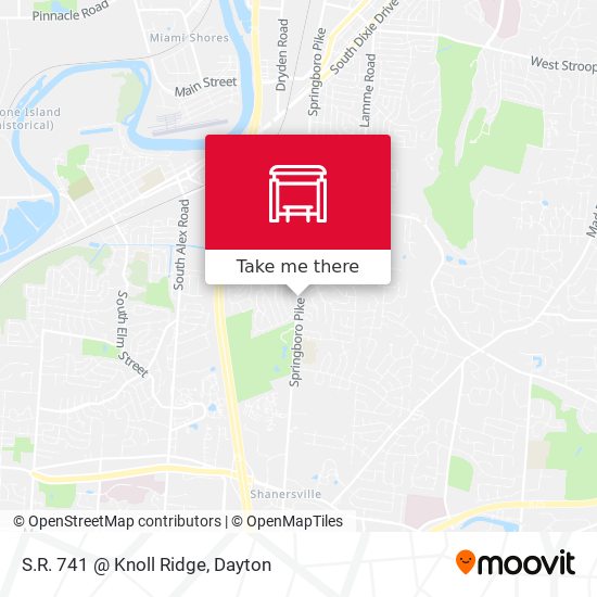 Mapa de S.R. 741 @ Knoll Ridge