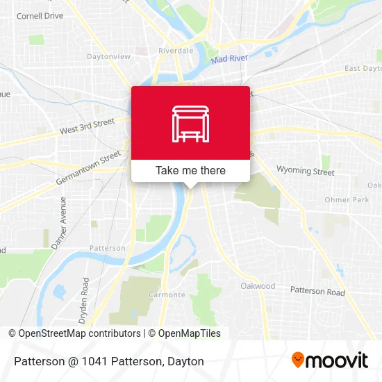 Mapa de Patterson @ 1041 Patterson