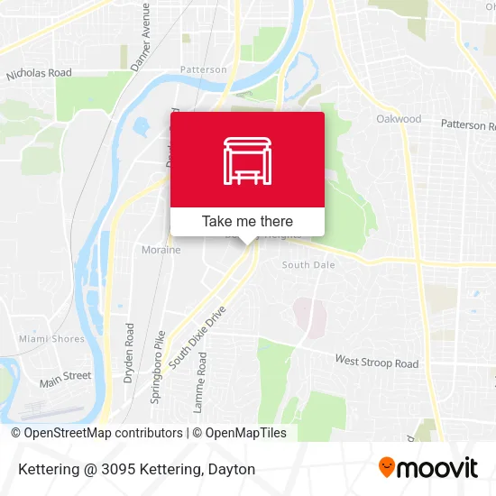 Mapa de Kettering @ 3095 Kettering
