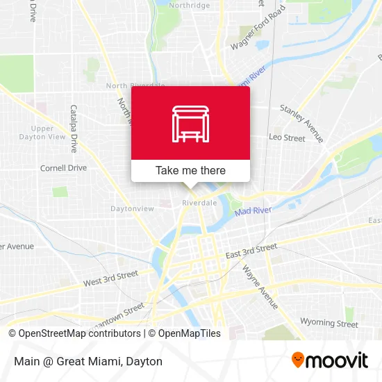 Mapa de Main @ Great Miami