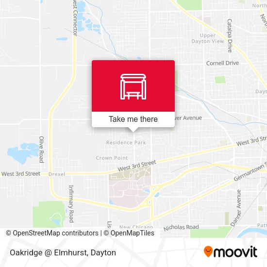 Mapa de Oakridge @ Elmhurst
