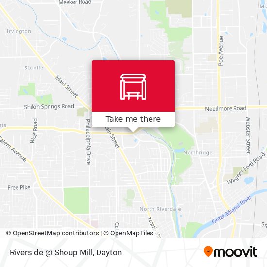 Riverside @ Shoup Mill map