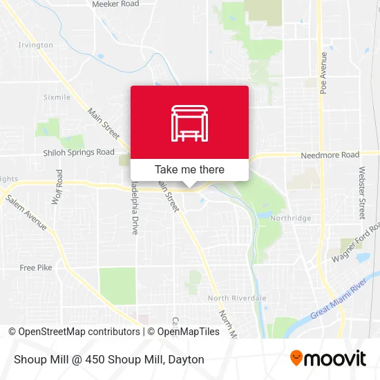 Mapa de Shoup Mill @ 450 Shoup Mill