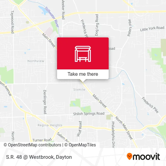 S.R. 48 @ Westbrook map