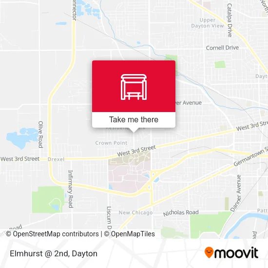 Mapa de Elmhurst @ 2nd