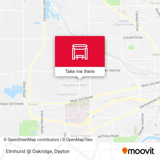 Mapa de Elmhurst @ Oakridge
