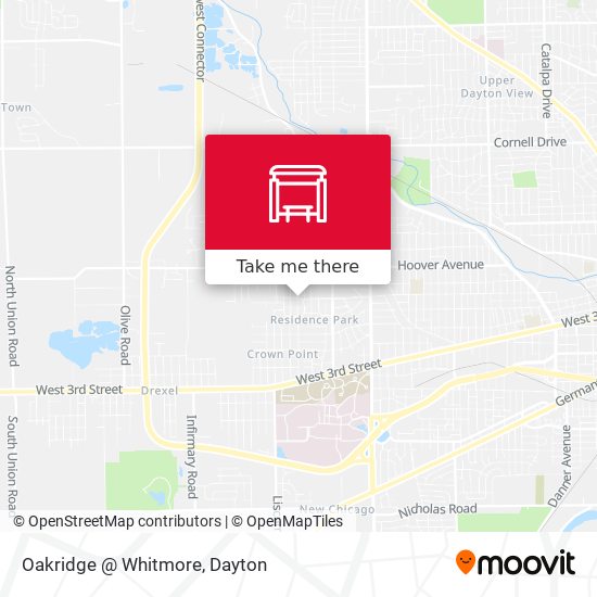 Mapa de Oakridge @ Whitmore
