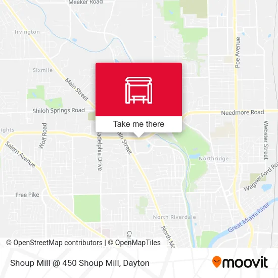 Mapa de Shoup Mill @ 450 Shoup Mill
