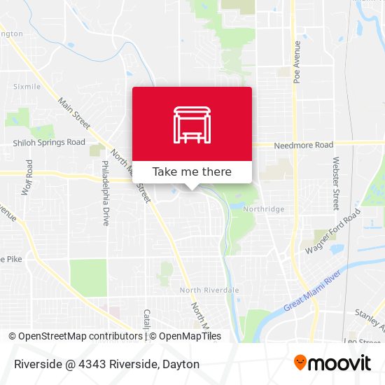Riverside @ 4343 Riverside map