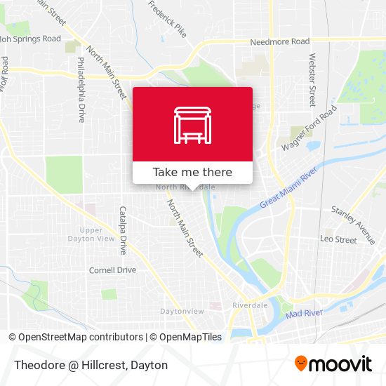 Theodore @ Hillcrest map