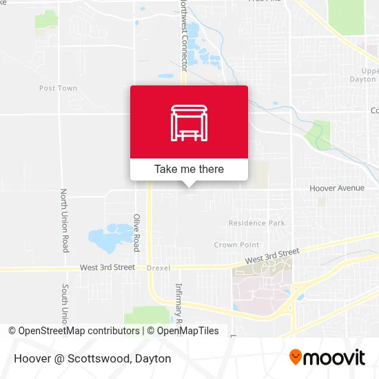Hoover @ Scottswood map