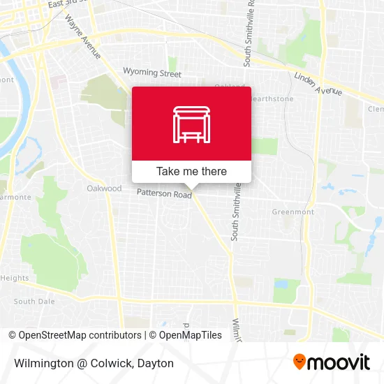 Mapa de Wilmington @ Colwick