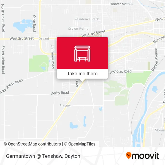 Mapa de Germantown @ Tenshaw