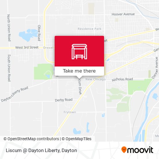 Liscum @ Dayton Liberty map