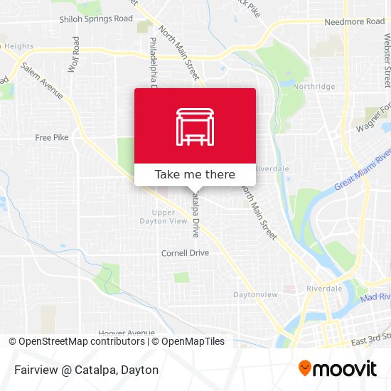 Mapa de Fairview @ Catalpa