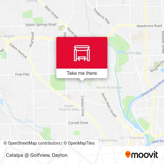 Catalpa @ Golfview map