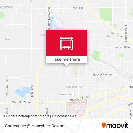 Gardendale @ Honeybee map