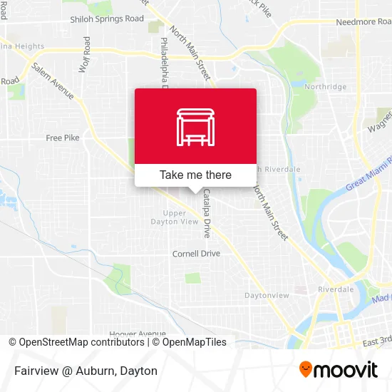 Mapa de Fairview @ Auburn