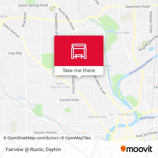 Fairview @ Rustic map