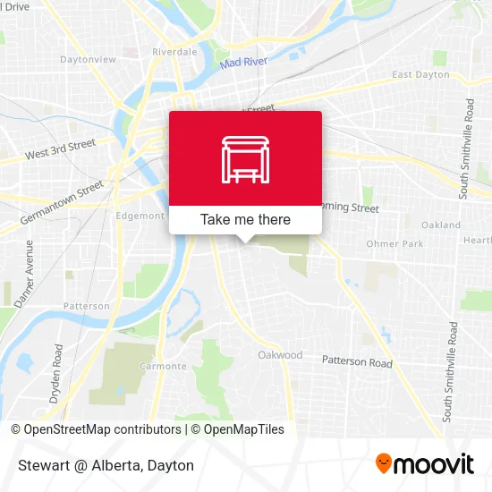 Mapa de Stewart @ Alberta