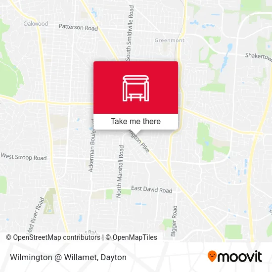 Mapa de Wilmington @ Willamet