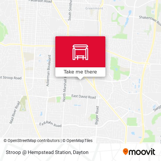 Stroop @ Hempstead Station map