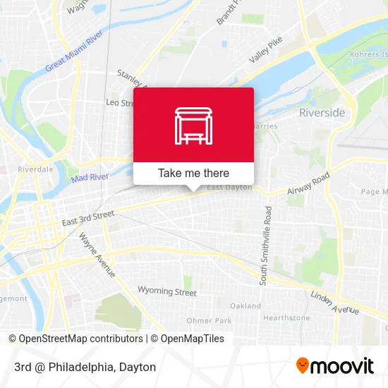 Mapa de 3rd @ Philadelphia